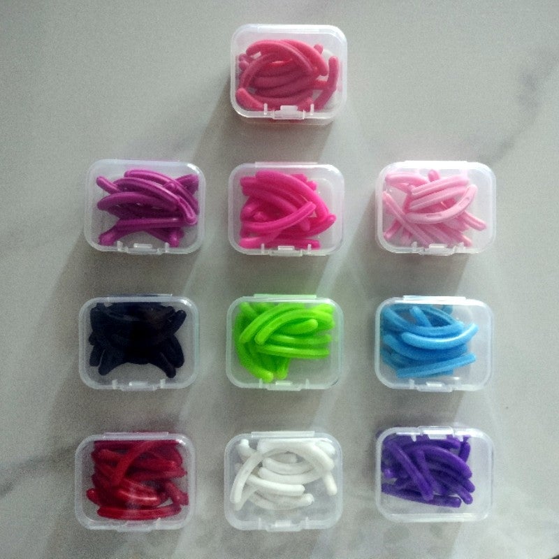 Eyelash Curler Strips, Eyelash Replacement Spare Gaskets, 4 Pcs, 12 Pcs, 24 Pcs, 30 Pcs, Highly Transparent Ps Box - Image 4